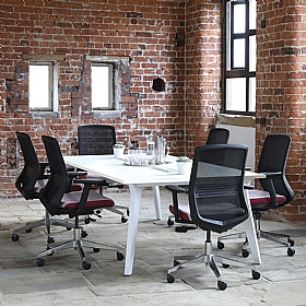 Lux Rectangular Breakout and Boardroom Tables