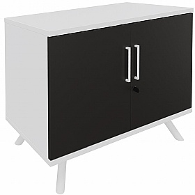 Flare 2 Door Credenza Office Storage Unit - Office Storage