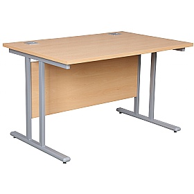 Horizon Deluxe Rectangular Cantilever Office Desks - Office Desks