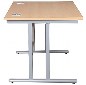 Horizon Deluxe Rectangular Cantilever Office Desks - Office Desks