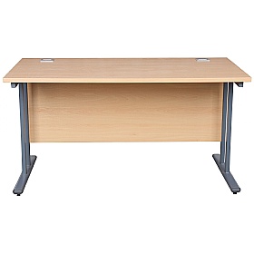 Horizon Deluxe Rectangular Cantilever Office Desks - Office Desks