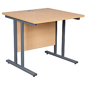 Horizon Deluxe Rectangular Cantilever Office Desks - Office Desks