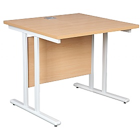 Horizon Deluxe Rectangular Cantilever Office Desks - Office Desks