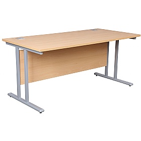 Horizon Deluxe Rectangular Cantilever Office Desks - Office Desks