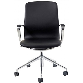 Lucia Faux Leather Executive Office Chair - Office Chairs