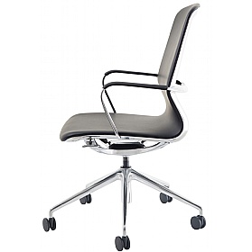 Lucia Faux Leather Executive Office Chair - Office Chairs