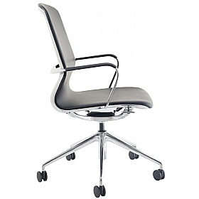 Lucia Faux Leather Executive Office Chair - Office Chairs