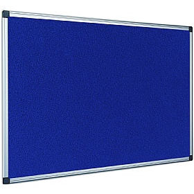 Bi Office Fire Retardant Aluminium Framed Felt Noticeboards - Display Equipment