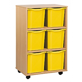 Classic Vertical 6 Jumbo Tray Storage