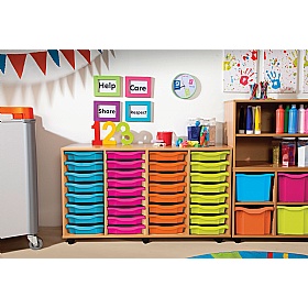Combination 16 Tray Storage - School Furniture