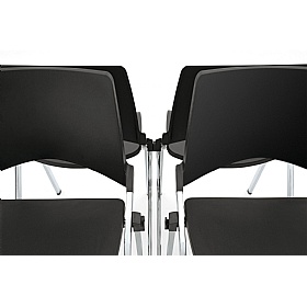 La Kendo Upholstered 4-Leg Meeting and Conference Chair