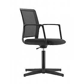 Madrid Swivel Mesh Back Meeting Chair