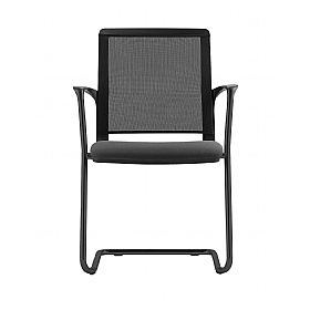 Madrid Cantilever Mesh Back Meeting Chair