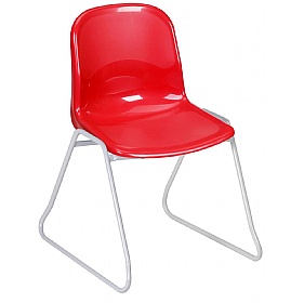 Harmony Poly Skid Base Stacking School Chairs