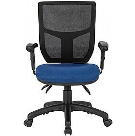 Ergo 3-Lever Mesh Back Operator Chairs - Office Chairs