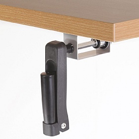 Academy Crank Height Adjustable Sit Stand School Desks - School Furniture