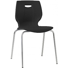 Geo Breakout and Canteen Chairs Onyx