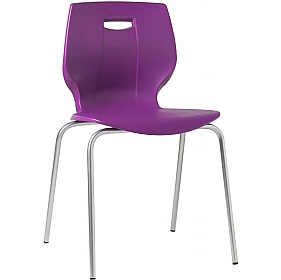 Geo Breakout and Canteen Chairs Mulberry