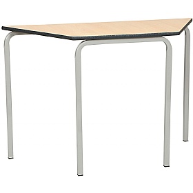 Academy TuffEdge Crush Bent Trapezoidal School Tables