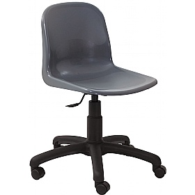 Harmony Poly ICT School Chairs Dark Grey