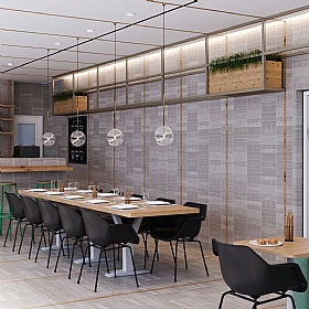 Retro Tub Canteen and Breakout Chair