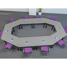 Unified Modular Rectangular Conference and Boardroom Tables