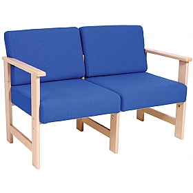 Silvan Wooden Frame Reception and Breakout Sofa