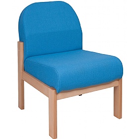 Silvan Wooden Frame Modular Reception and Breakout Chair