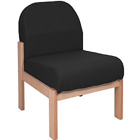 Silvan Wooden Frame Modular Reception and Breakout Chair