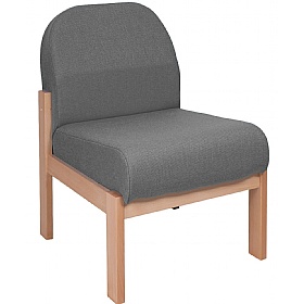 Silvan Wooden Frame Modular Reception and Breakout Chair