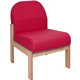 Silvan Wooden Frame Modular Reception and Breakout Chair