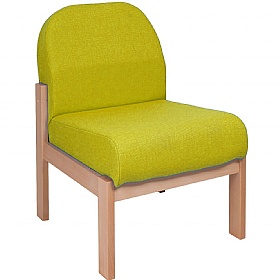 Silvan Wooden Frame Modular Reception and Breakout Chair