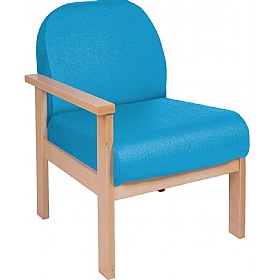 Silvan Curve Vinyl Reception and Waiting Room Chairs