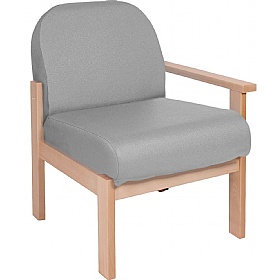 Silvan Curve Vinyl Reception and Waiting Room Chairs