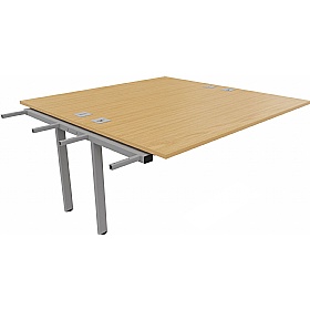 Apex Rectangular Back to Back Bench Extension Desks - Office Desks