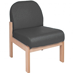 Silvan Curve Vinyl Reception and Waiting Room Chairs