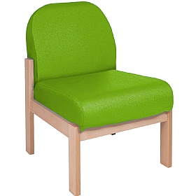Silvan Curve Vinyl Reception and Waiting Room Chairs