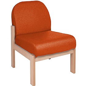 Silvan Curve Vinyl Reception and Waiting Room Chairs