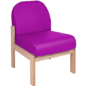 Silvan Curve Vinyl Reception and Waiting Room Chairs
