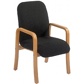 Bosque Lounge Wooden Frame Reception and Breakout Armchair