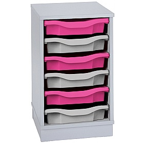 Premium 6 Tray Storage With Door