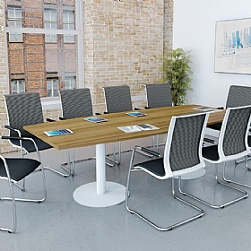 Delegates Boat Shaped Breakout and Boardroom Tables