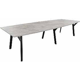 Signa Boat Shaped Breakout and Boardroom Tables