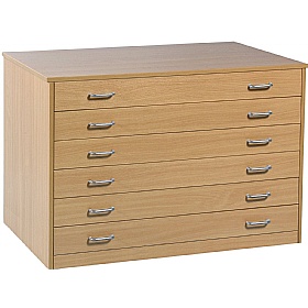 6 Drawer A1 Plan Chest Paper and Art School Storage