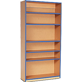 Coloured Edge School Bookcases 1800H