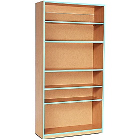 Coloured Edge School Bookcases 1800H