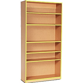Coloured Edge School Bookcases 1800H