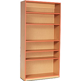 Coloured Edge School Bookcases 1800H