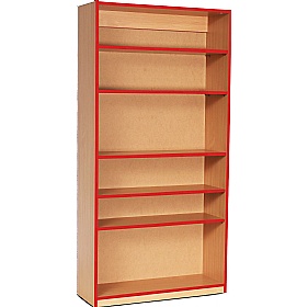 Coloured Edge School Bookcases 1800H