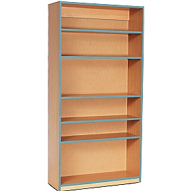 Coloured Edge School Bookcases 1800H
